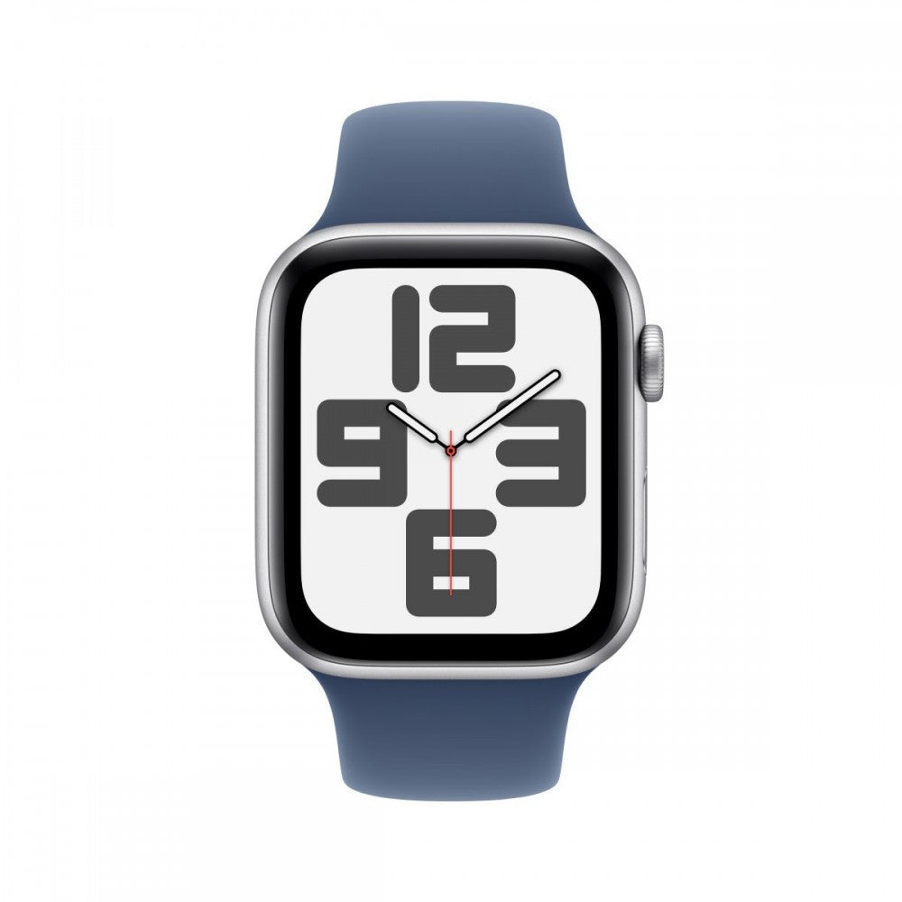Watch SE 44mm Prateado Denim Sport S/M