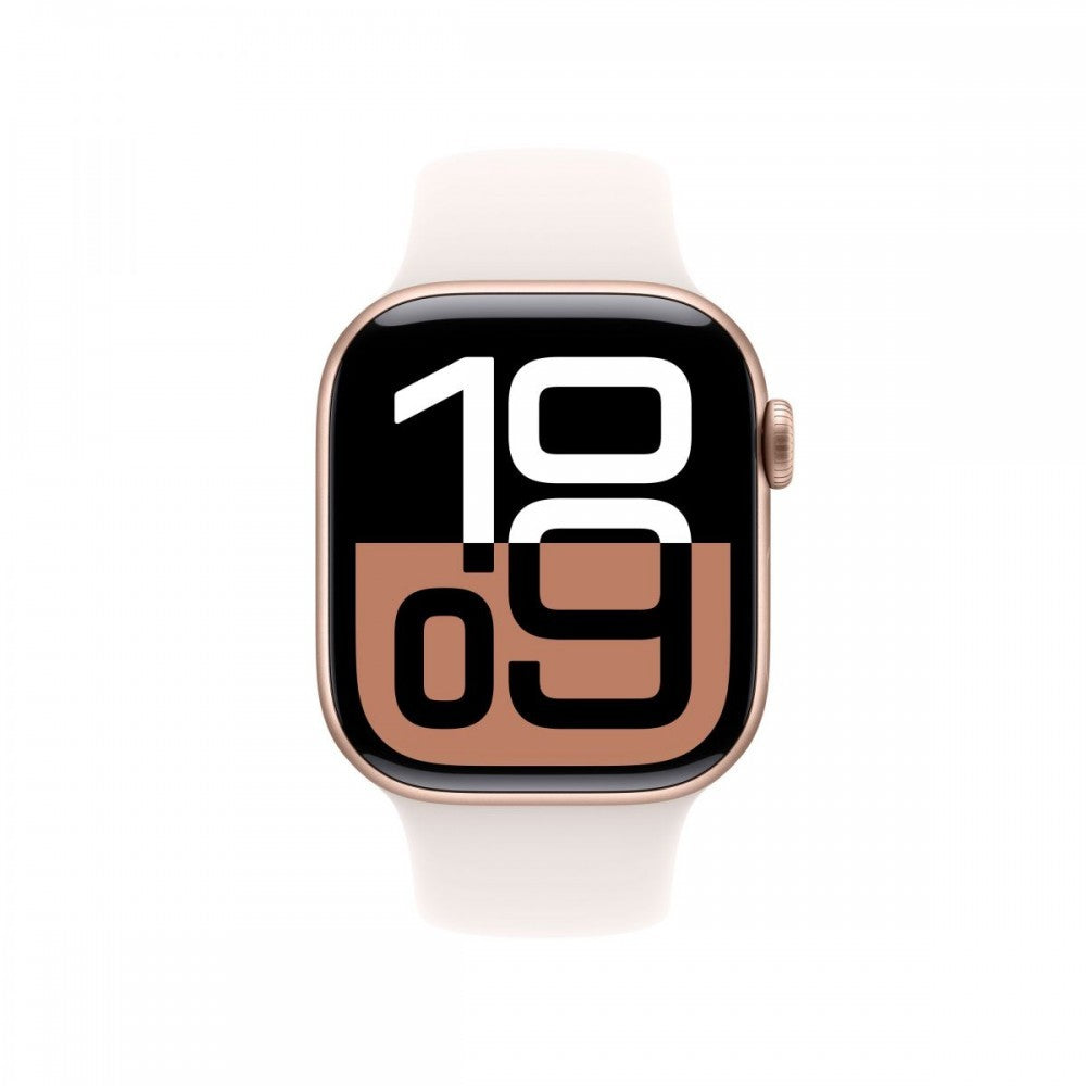 Watch S10 Cell 42mm Dourado Rosa Sport S/M