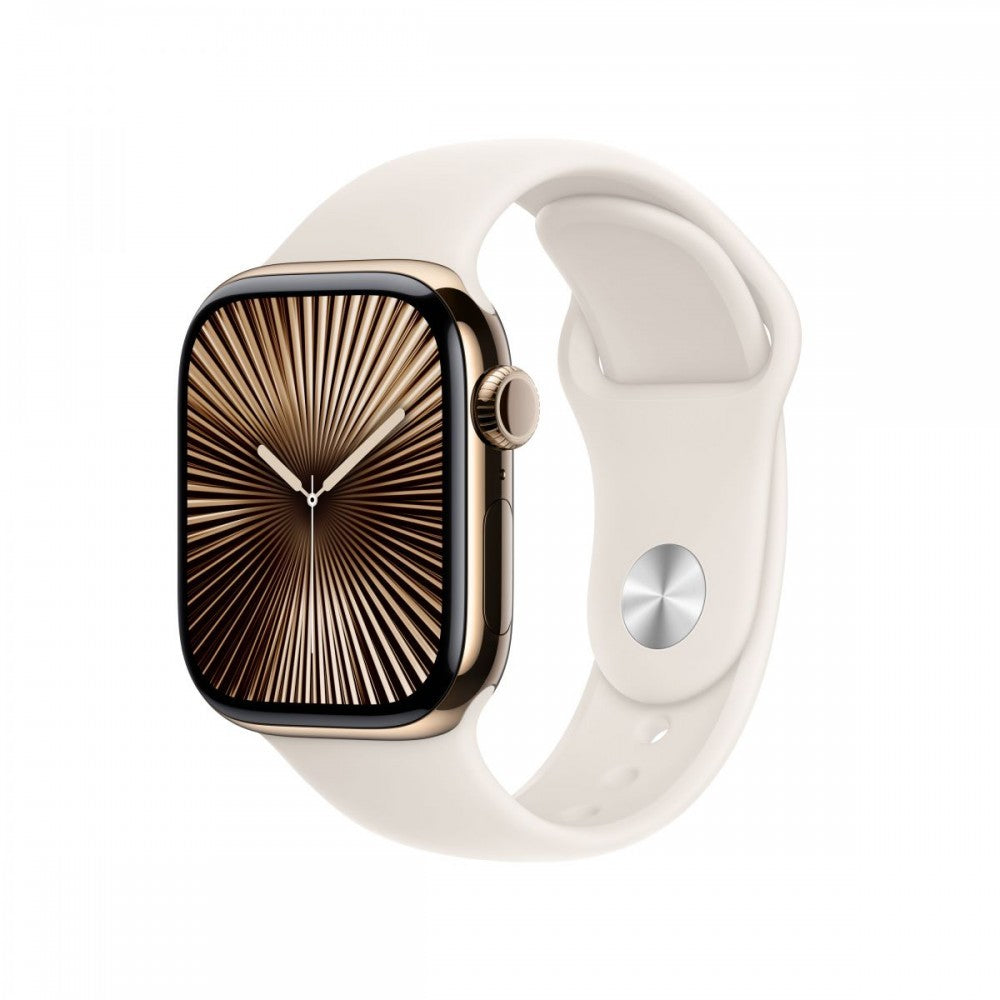 Watch S10 Cell 42mm Dourado Luz estrel S/M