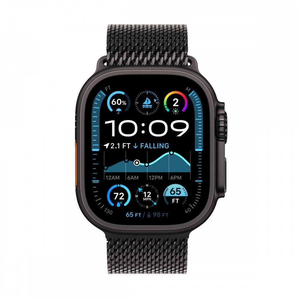 Watch Ultra 2 Preto Preto Milanese L