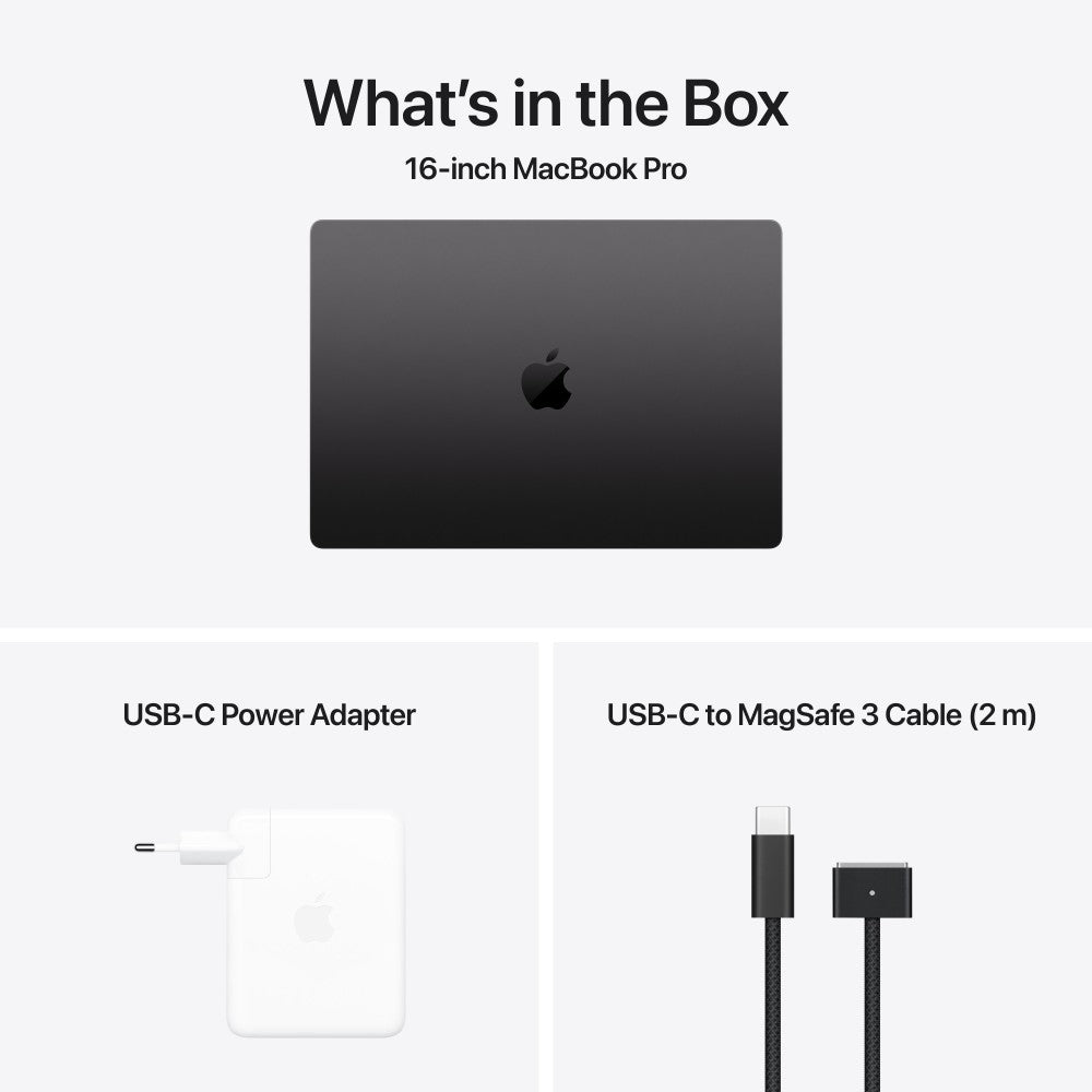 MacBook Pro 16P M4 Pro 14c/20c 48GB 512GB Preto Sideral