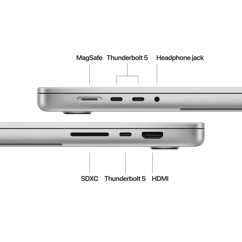MacBook Pro 16P M4 Max 16c/40c 48GB 1TB Prateado